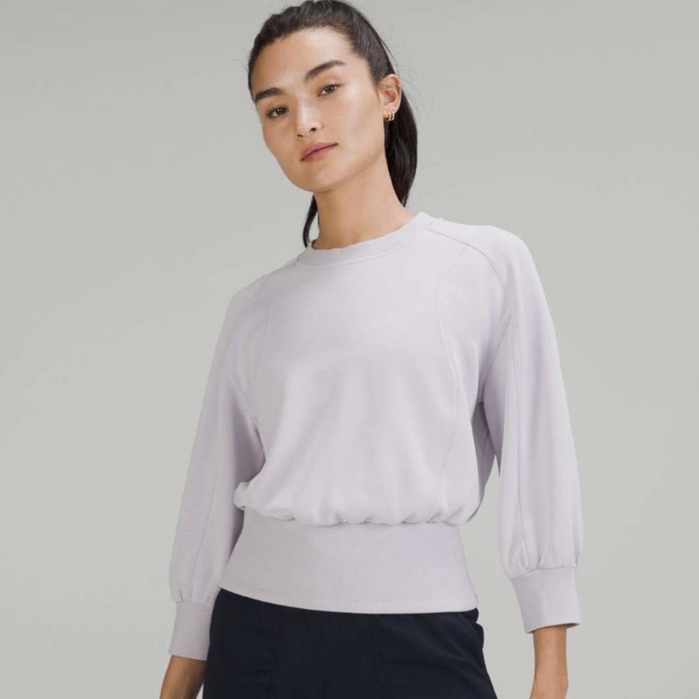 Lululemon Softstreme Ribbed Hem Pullover